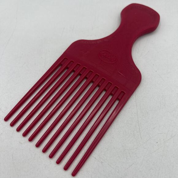 Vintage Goody Pink Croc Textured Hair Pick Comb Lift 90s 6.5” Plastic USA - Picture 1 of 4